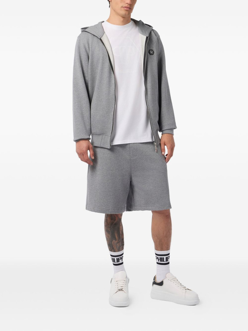 PHILIPP PLEIN zip-up hoodie outlook