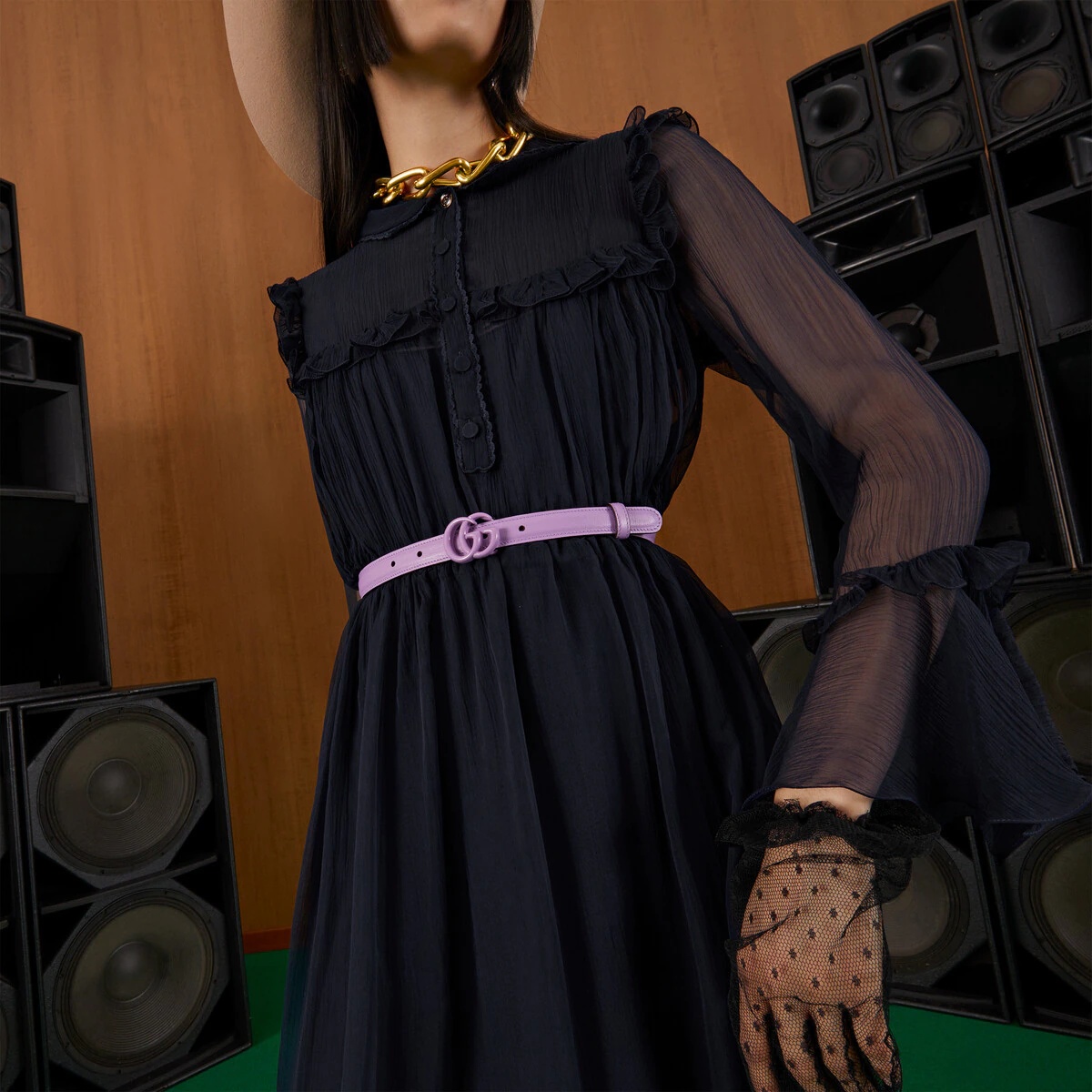GG Marmont thin belt - 3