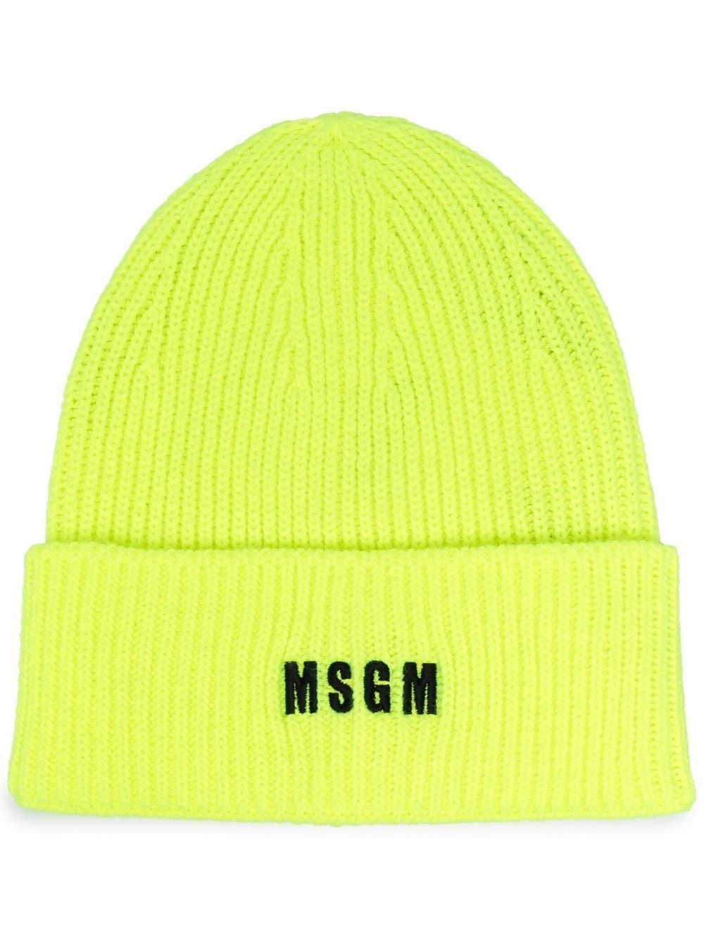 embroidered-logo beanie - 1