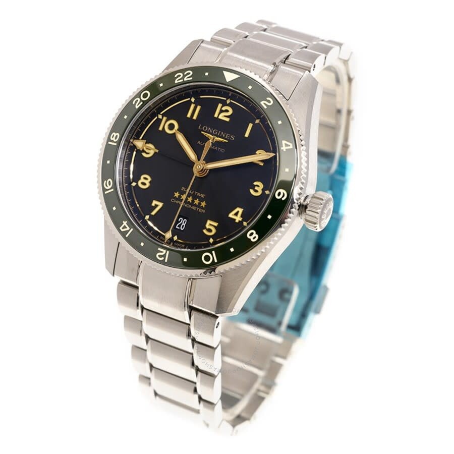 Longines Spirit Zulu Time Automatic Anthracite Dial Men's Watch L3.802.4.63.6 - 4