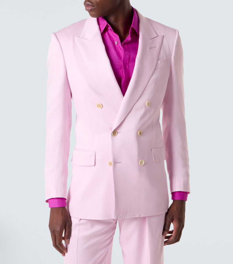 Silk gabardine suit jacket 3