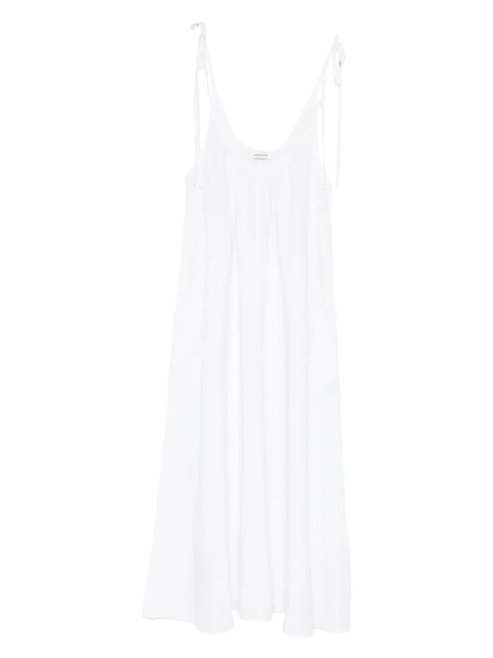 tie-strap midi dress - 1