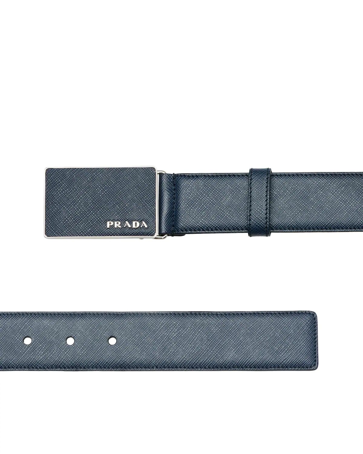 Saffiano Leather Belt - 3