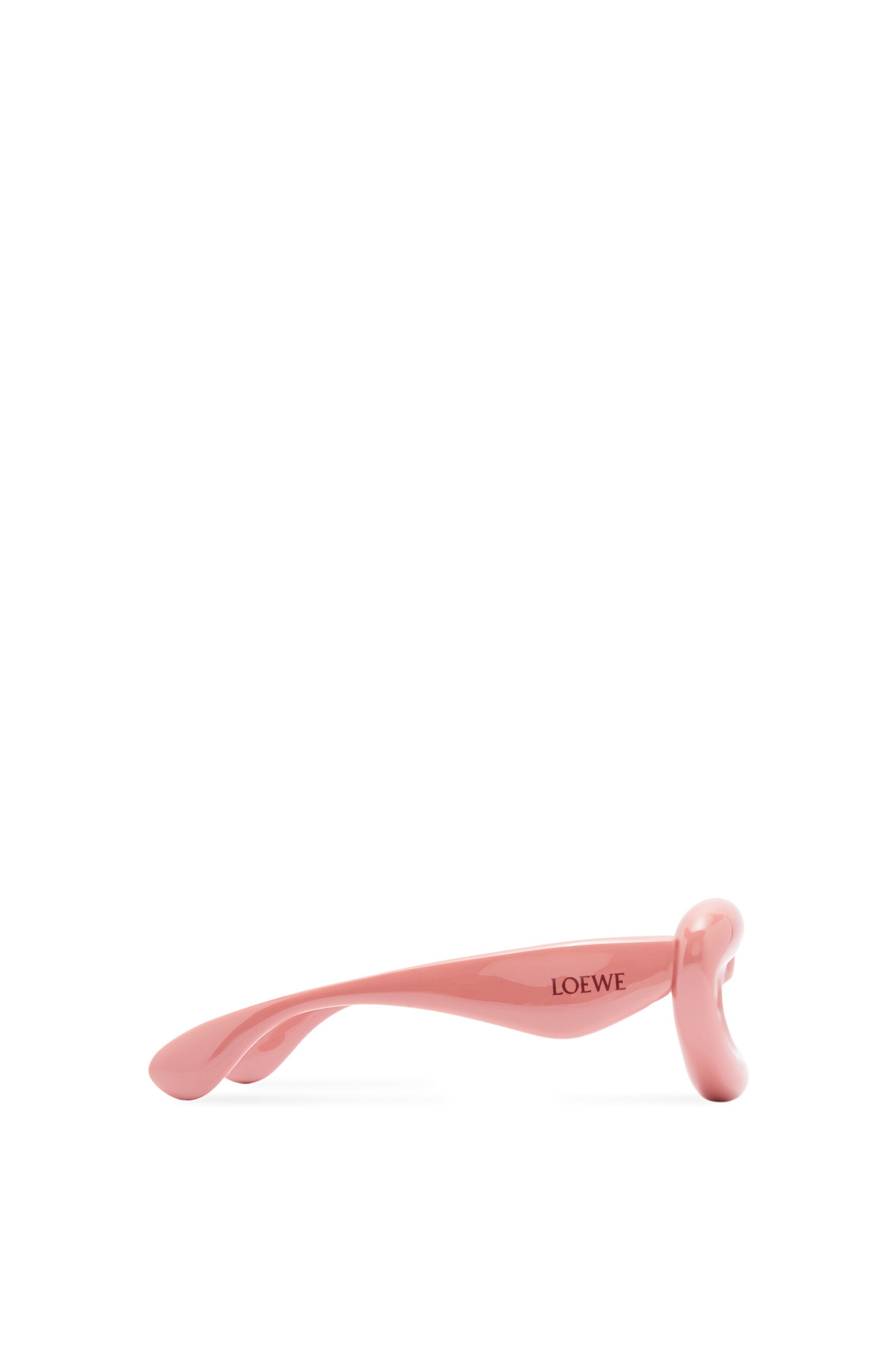 Loewe Inflated Pink Acetate Cat-Eye Sunglasses