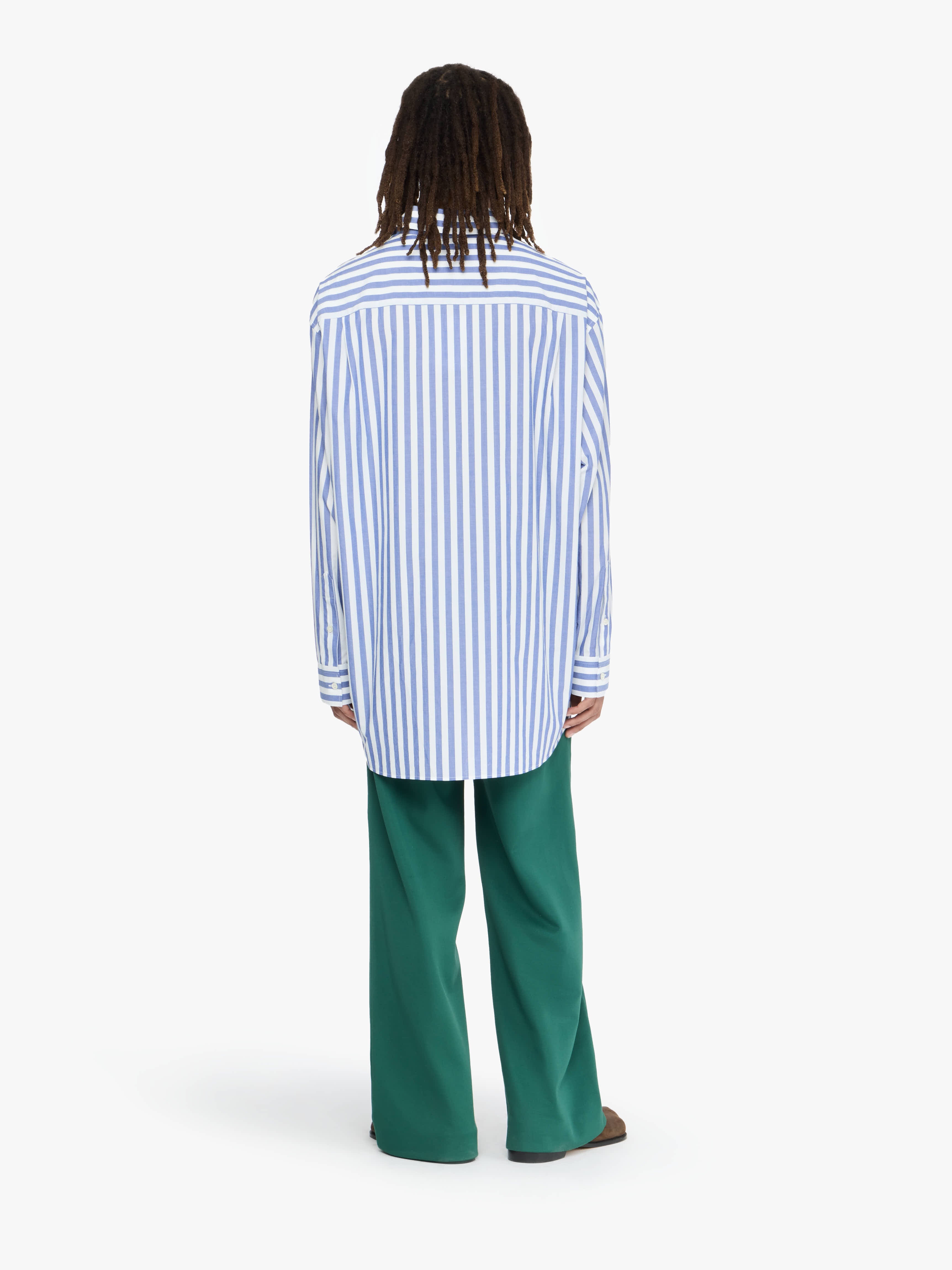 OVERSIZED STRIPED SHIRT - 3