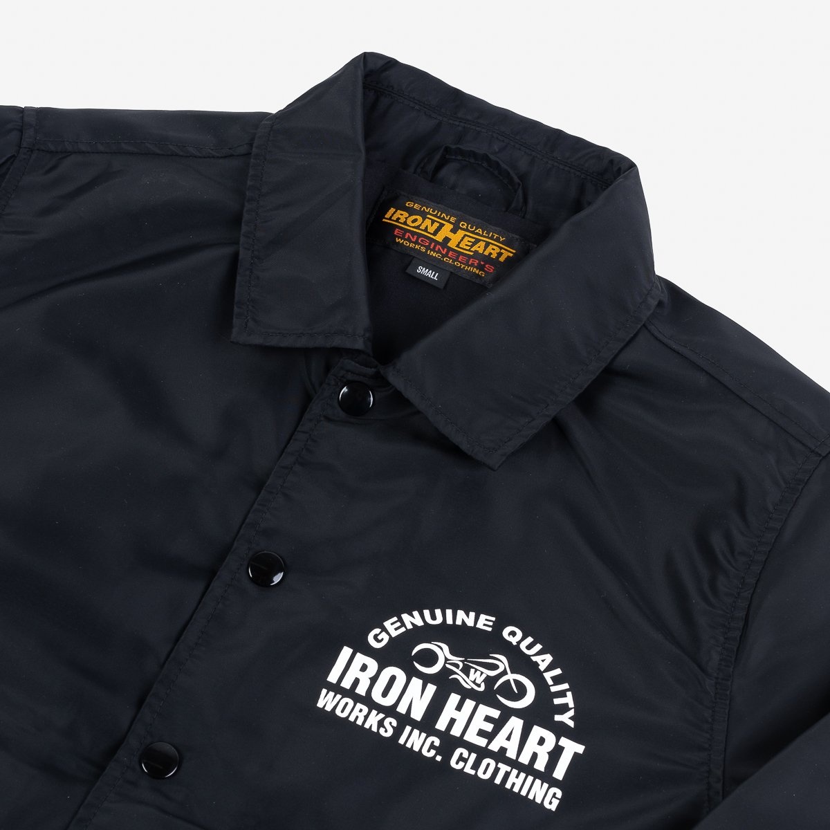 IHJ-117-BLK 20th Anniversary Nylon Windbreaker - Black - 7