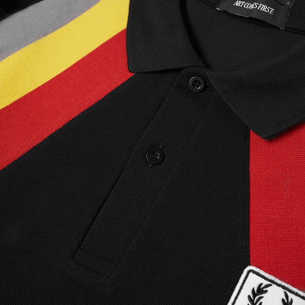 Fred Perry x Art Comes First Diagonal Rib Polo - 4