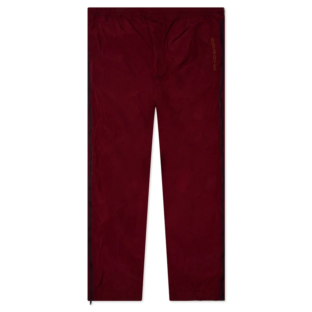 ACNE STUDIOS CASUAL TROUSERS - BURGUNDY - 1