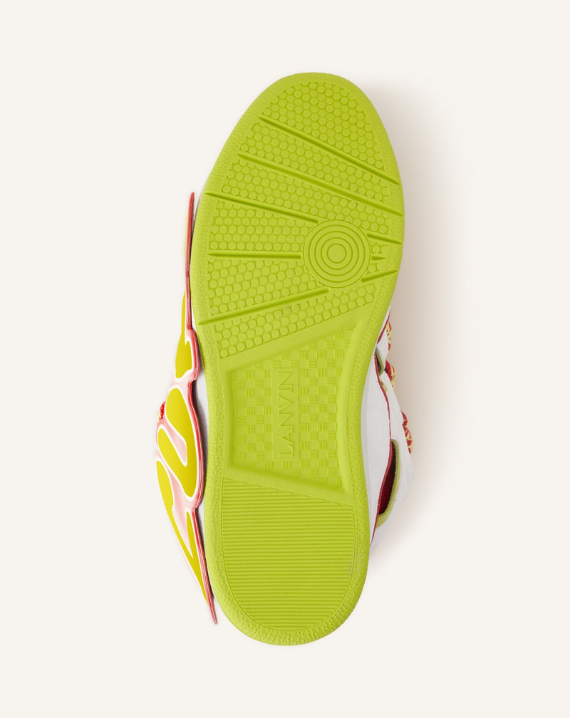 CURB PATCH SNEAKERS IN LEATHER 8