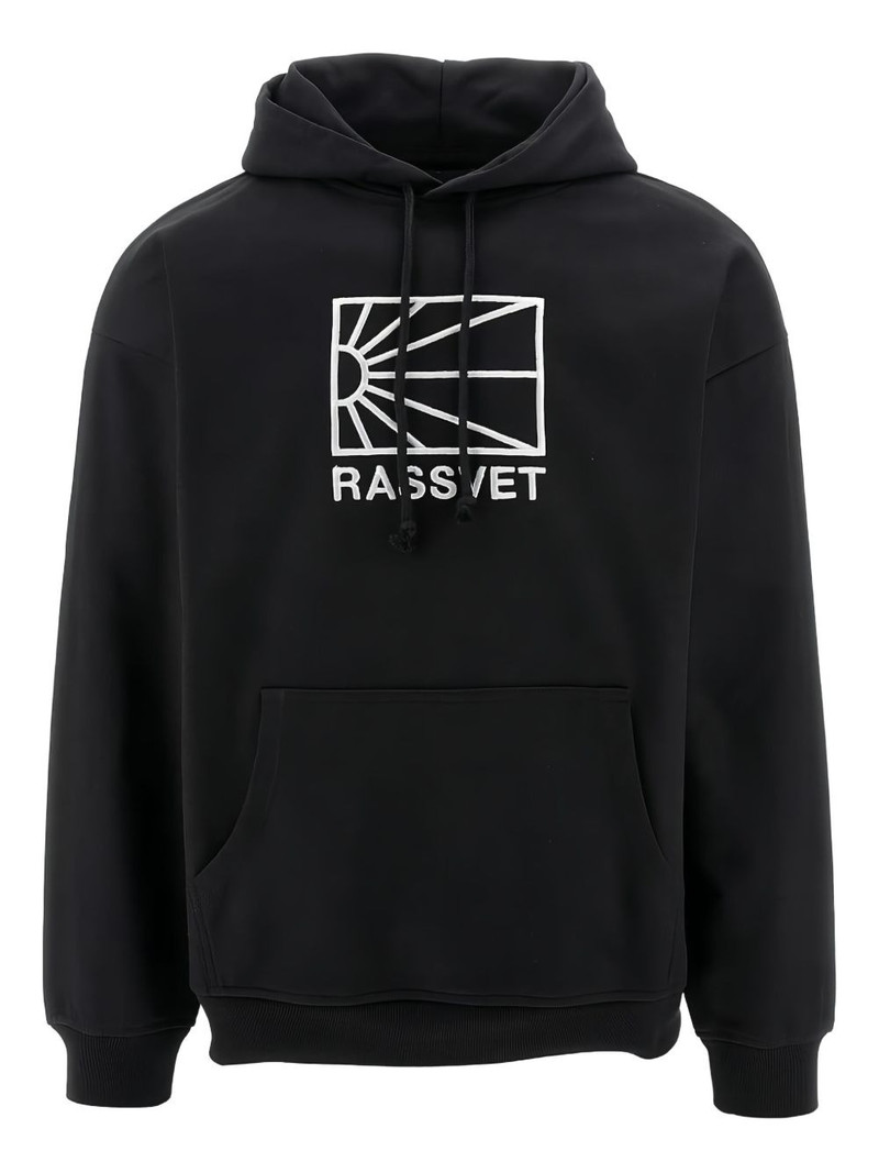 logo-print hoodie 1