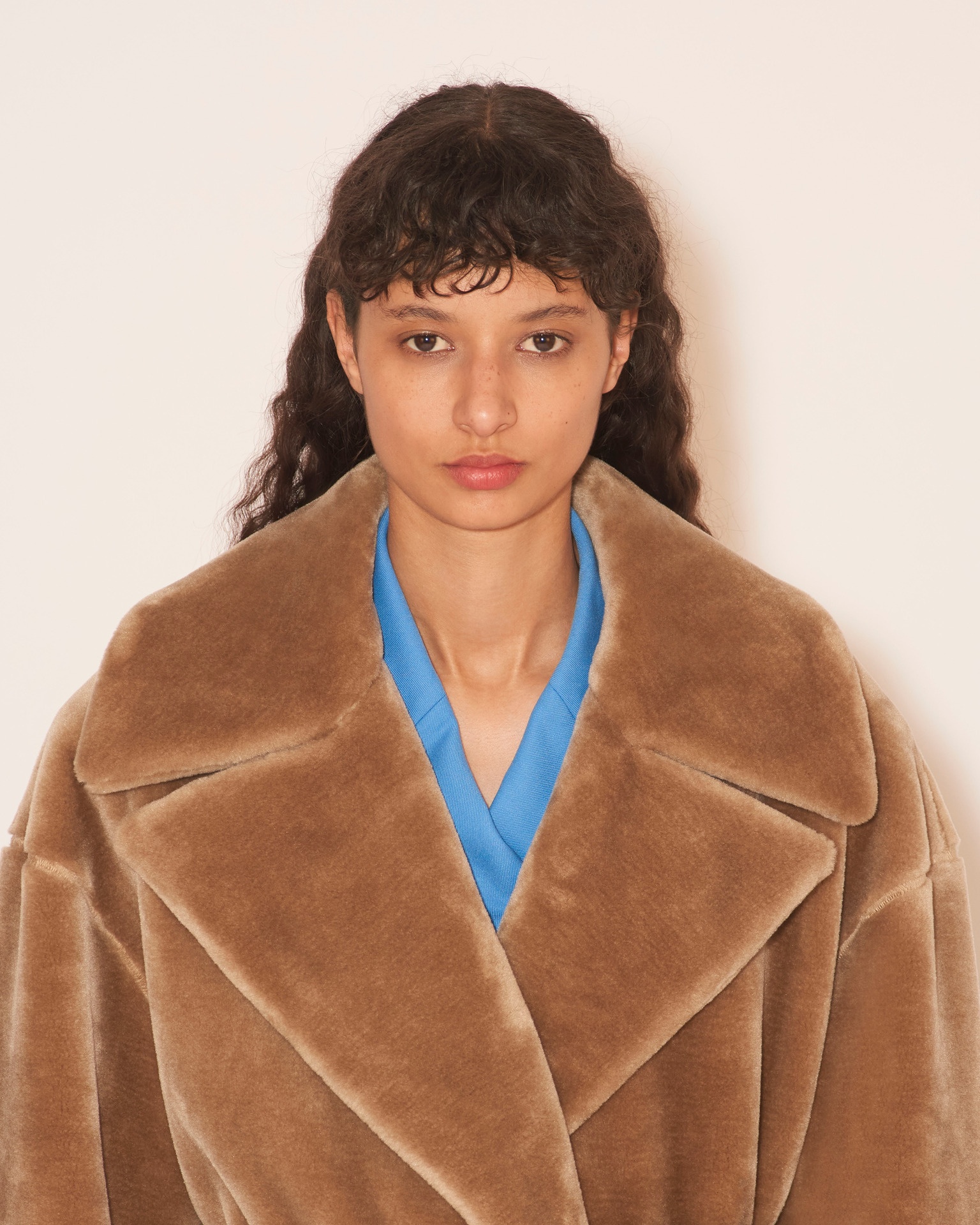 CARIAN - Belted robe coat - Beige - 6