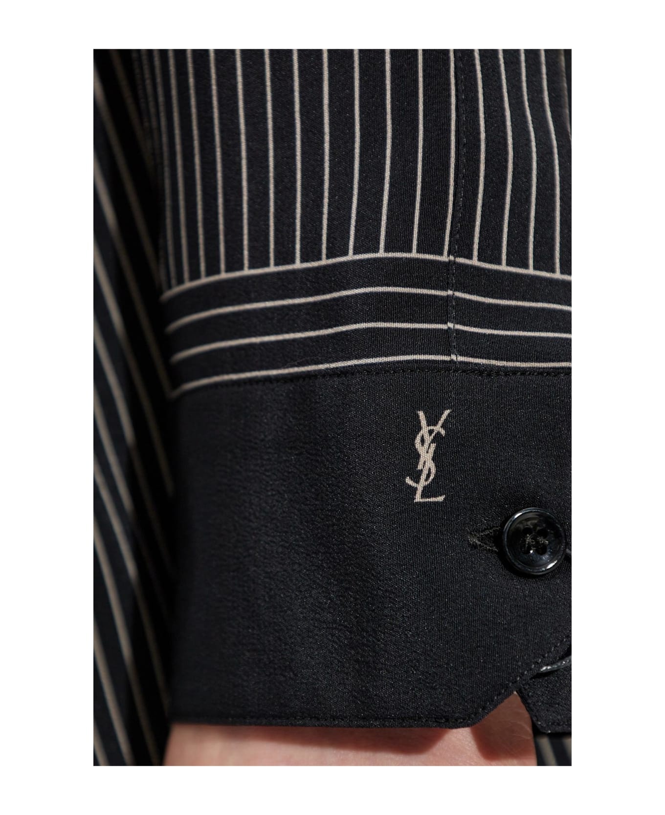 Saint Laurent Shirt With Striped Pattern - 5