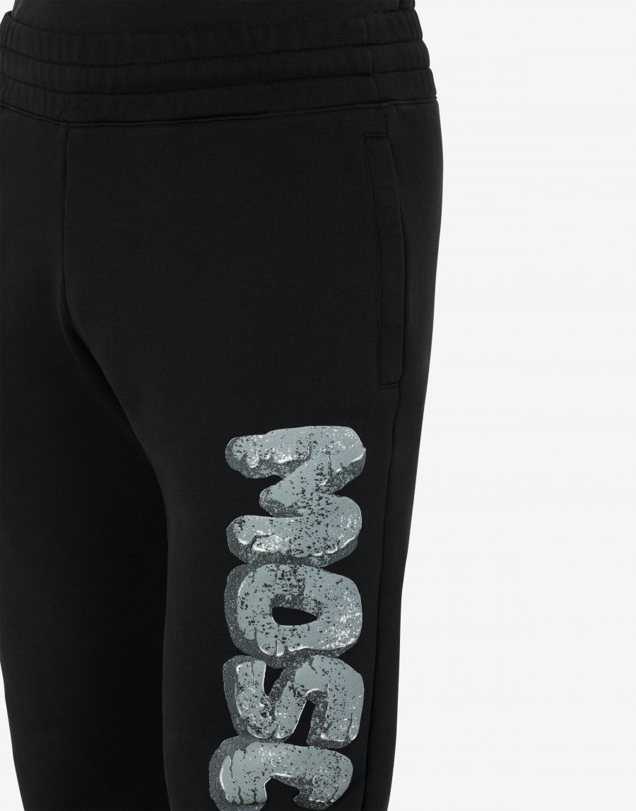 MOSCHINO X THE FLINTSTONES ™ ORGANIC FLEECE TROUSERS - 4