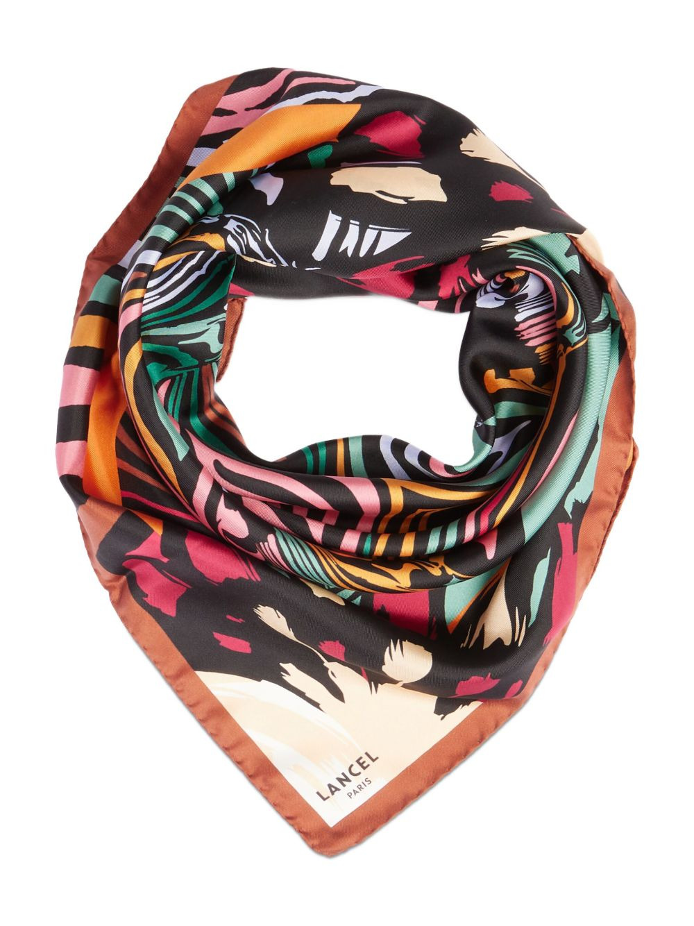 Zebra Mania silk scarf - 2