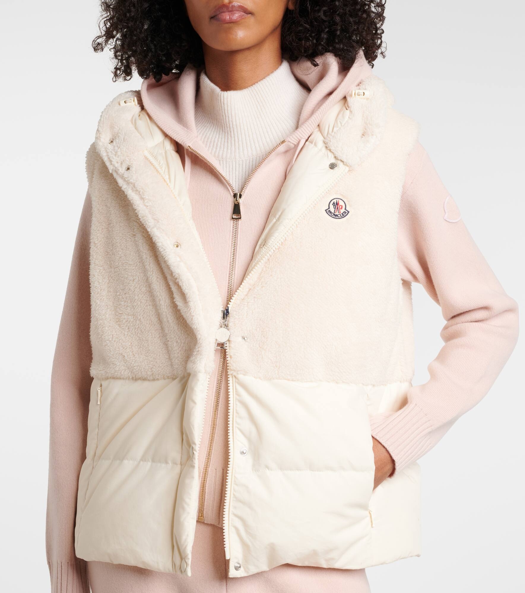 Floy teddy down vest - 4