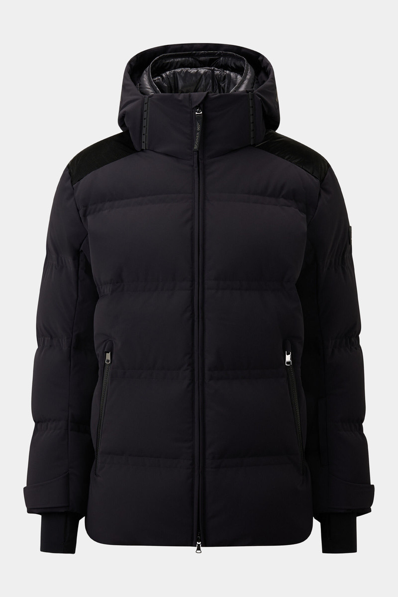 Bond4 Down ski jacket in Black 1