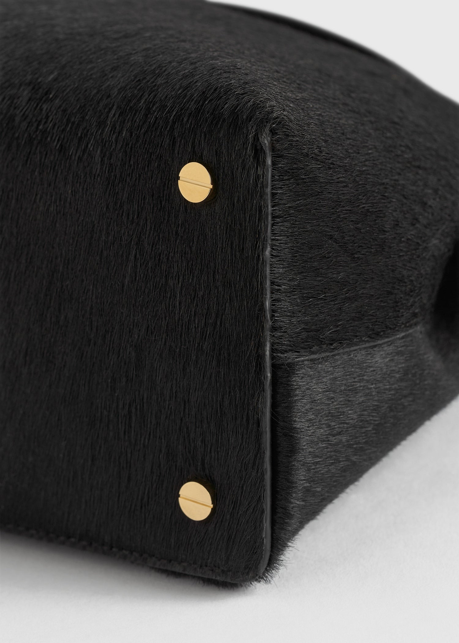 T-Lock pony hair top handle black - 8