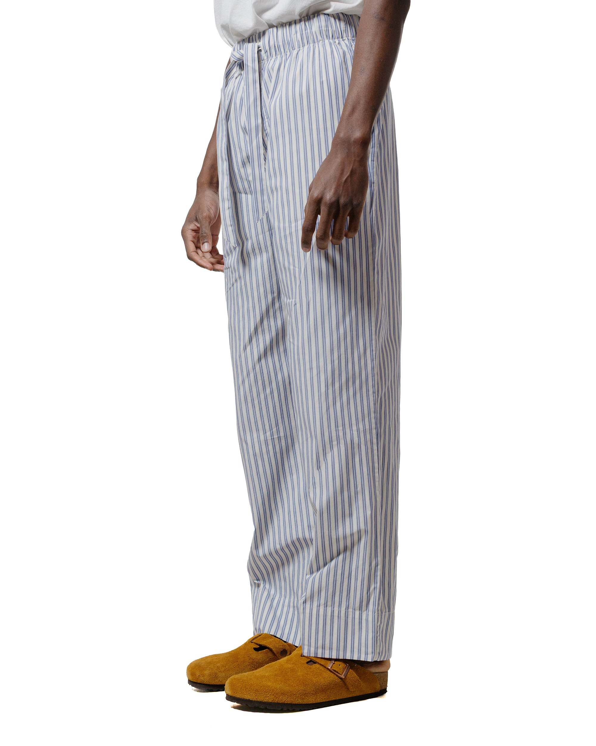Tekla Poplin Pyjama Pants Skagen Stripes - 2