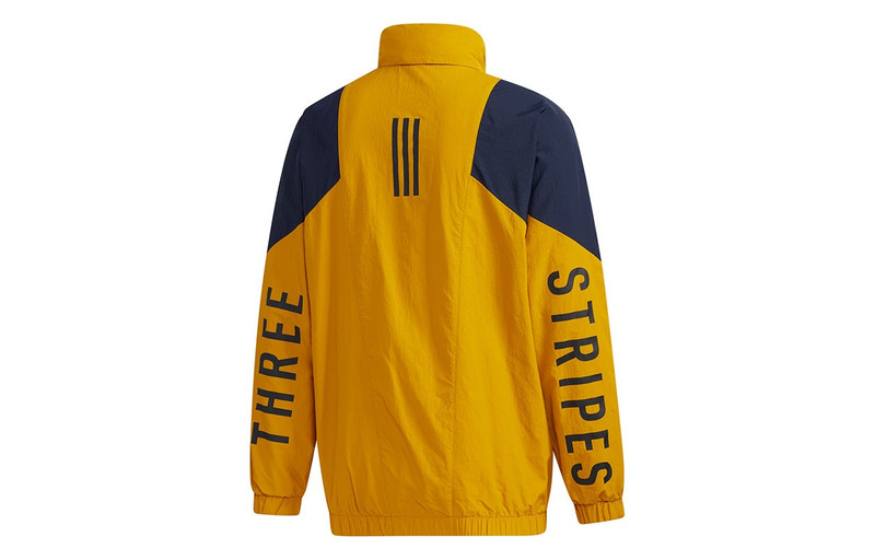 adidas adidas Colorblock Alphabet Printing Casual Jacket GE0387 outlook