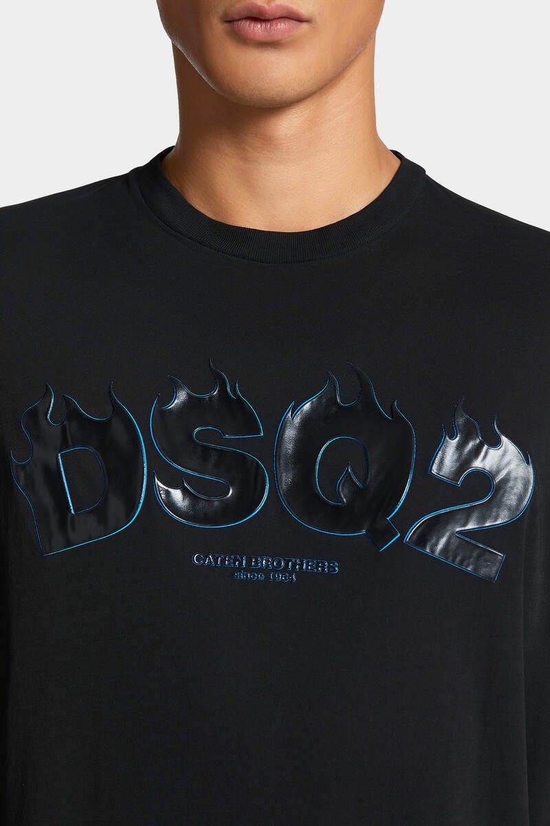 BLACK PRESSATO CIGARETTE FIT T-SHIRT - 5