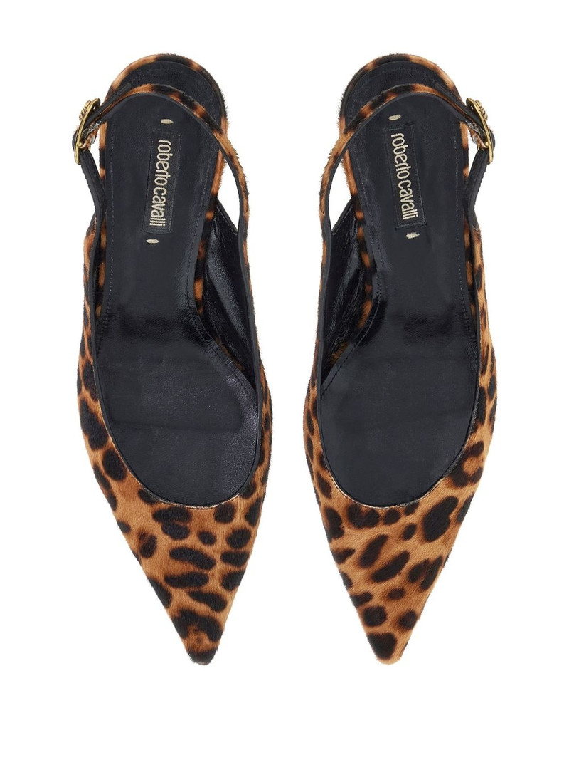 leopard-print slingback pumps 4