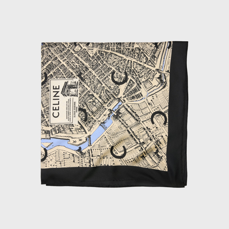 square IN silk twill 3