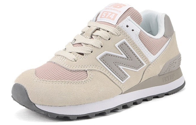 (WMNS) New Balance 574 'Beige Grey White' WL574WNA - 2