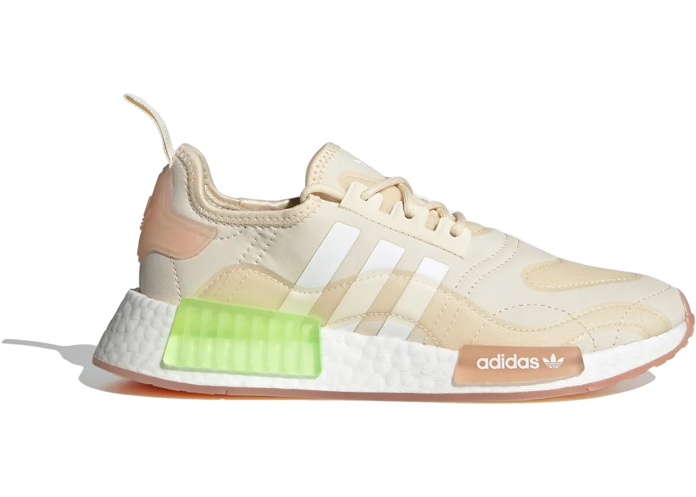 adidas NMD R1 Wonder White Signal Green (W) - 1
