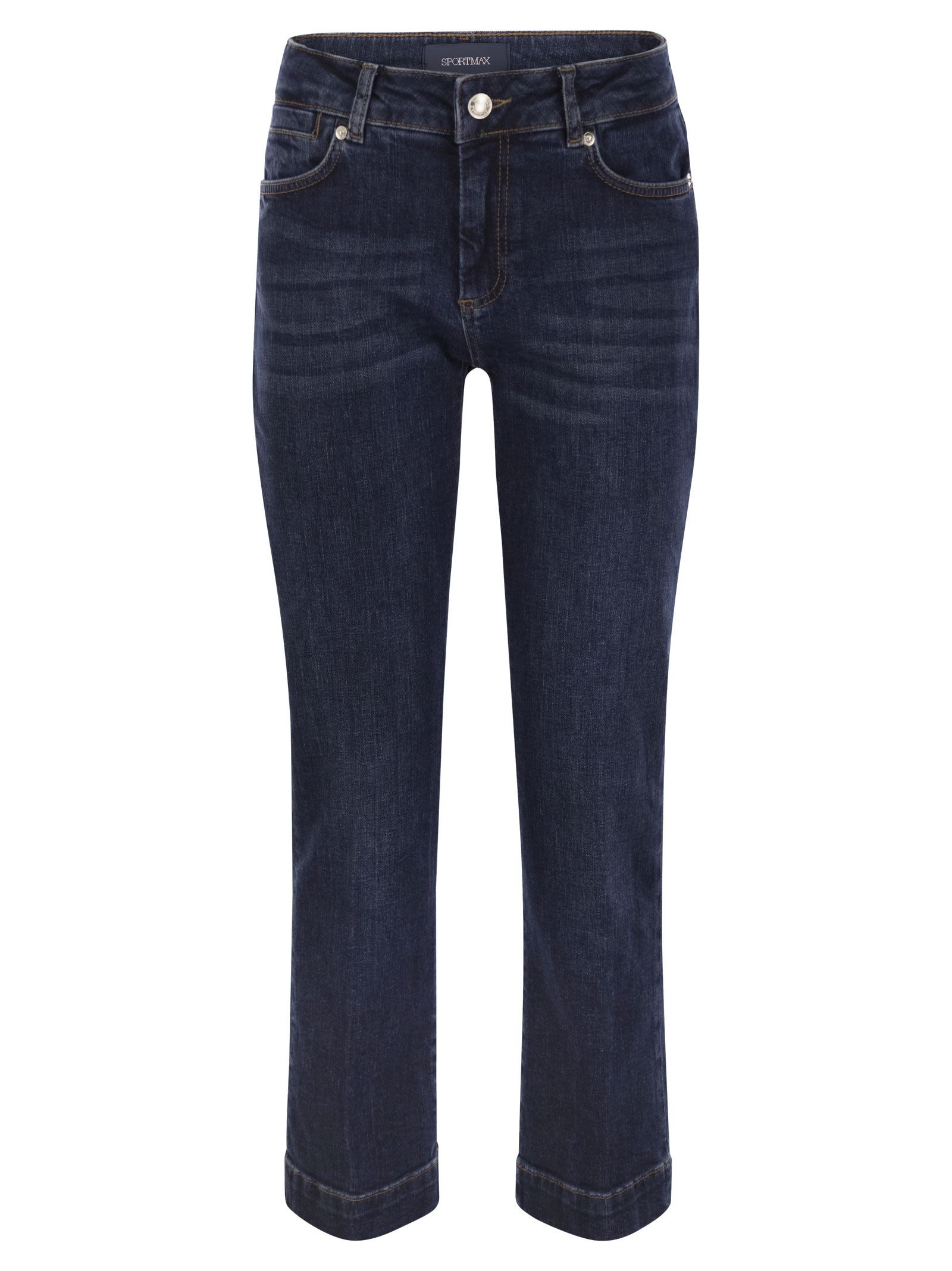 Sportmax Women Umbria - Mini Flare Denim Trousers - 1