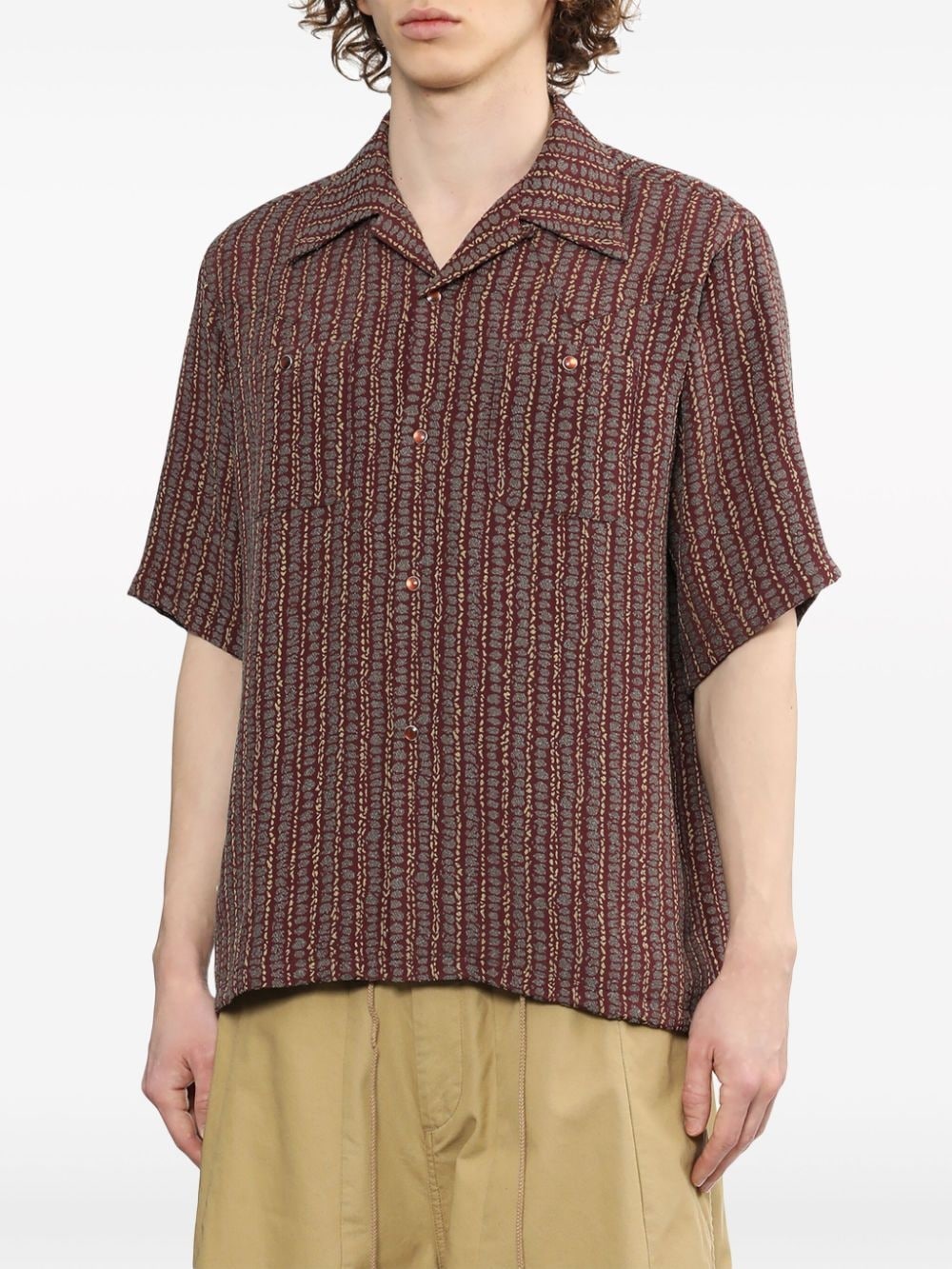 NEEDLES Cowboy One-Up shirt | REVERSIBLE