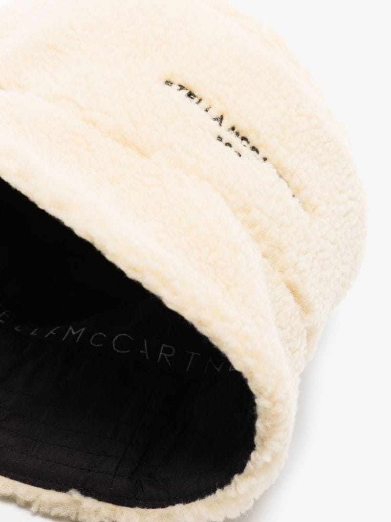 reversible faux-shearling bucket hat - 5