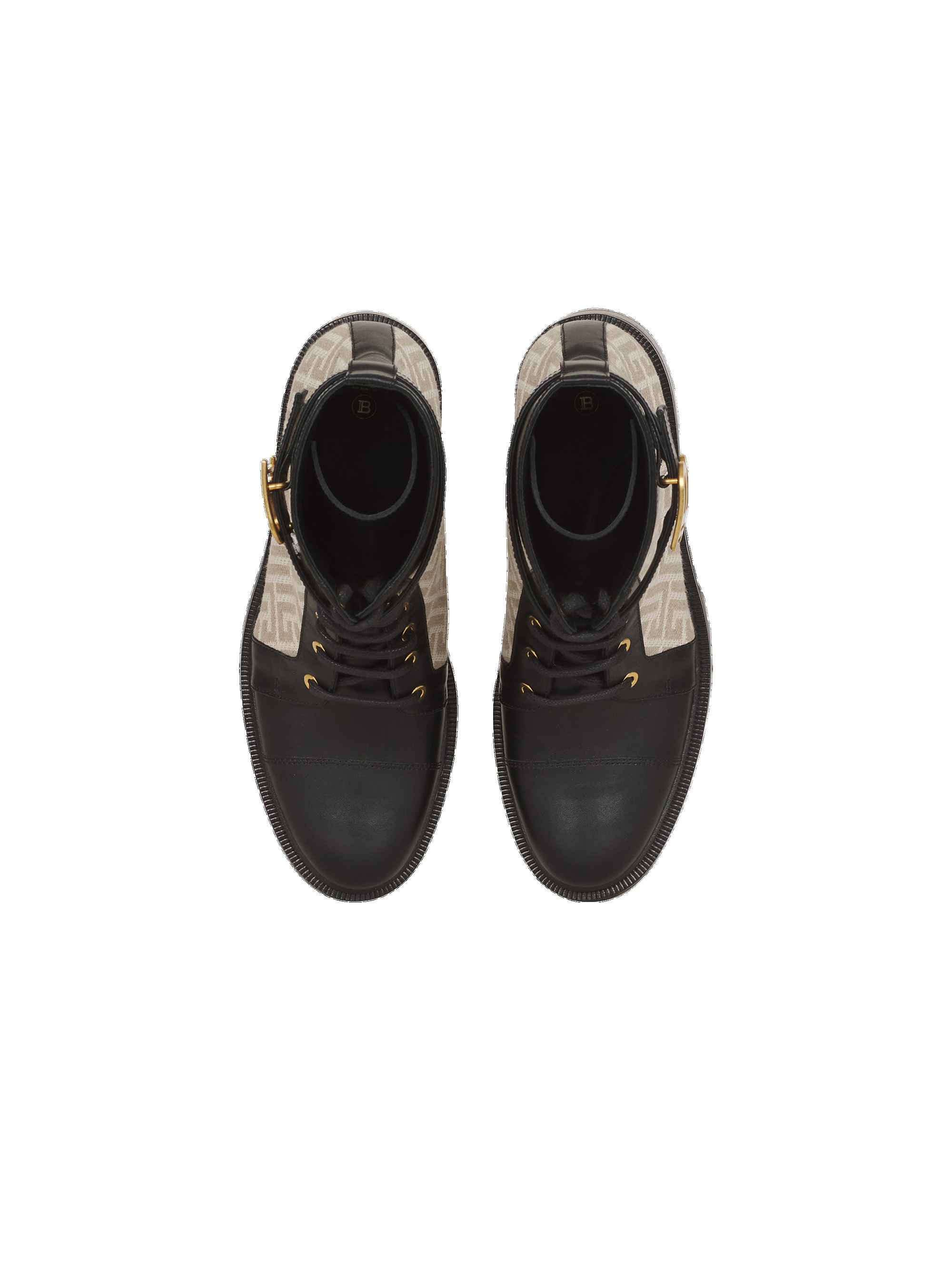 Bicolor jacquard Ranger Romy ankle boots - 3