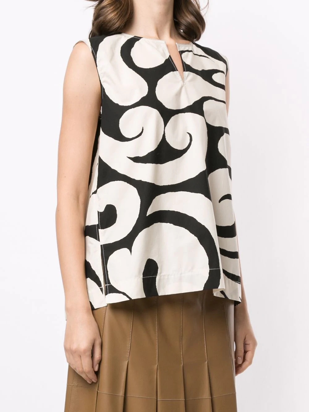 abstract print top - 3