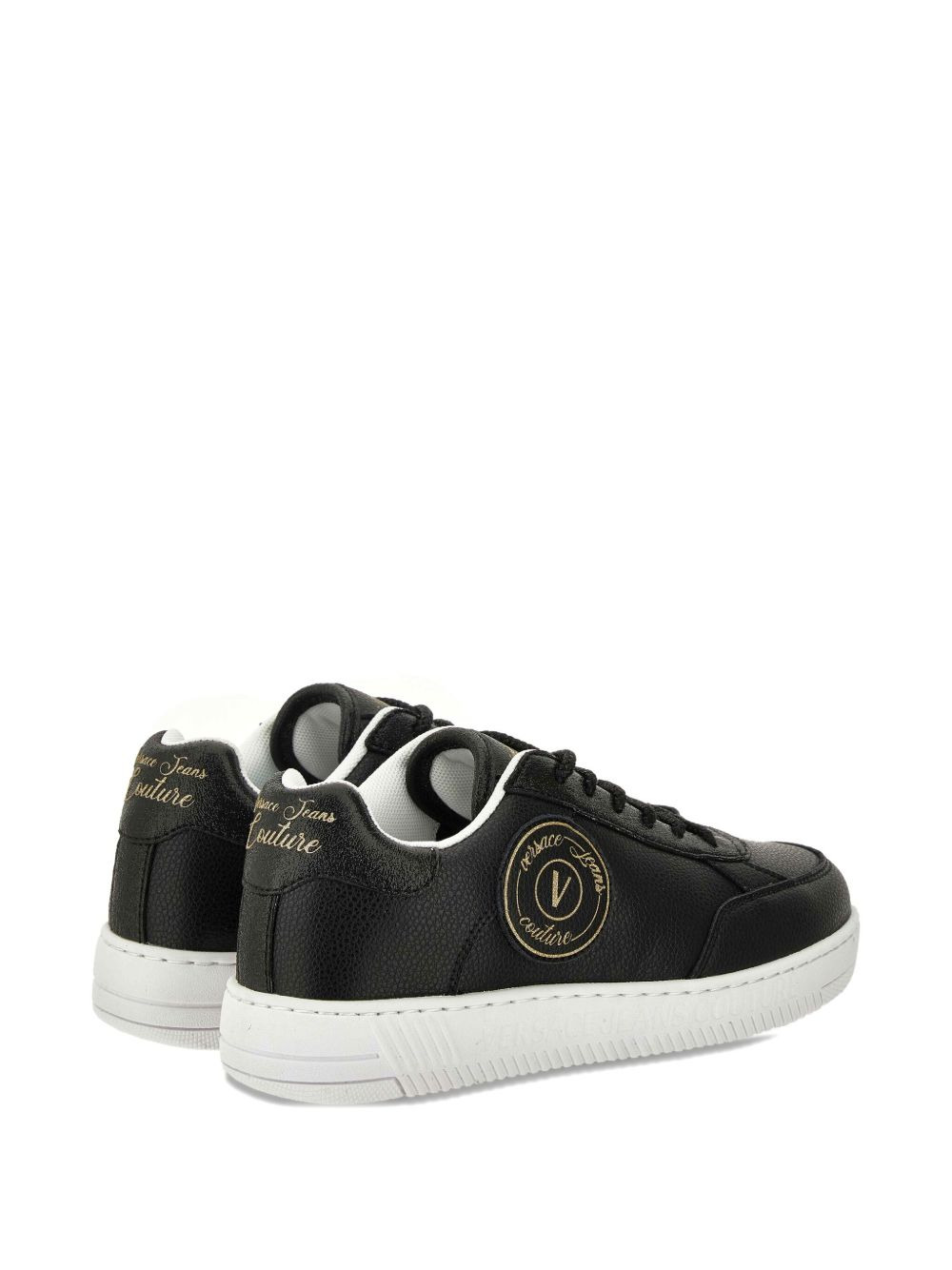 logo-patch sneakers - 3