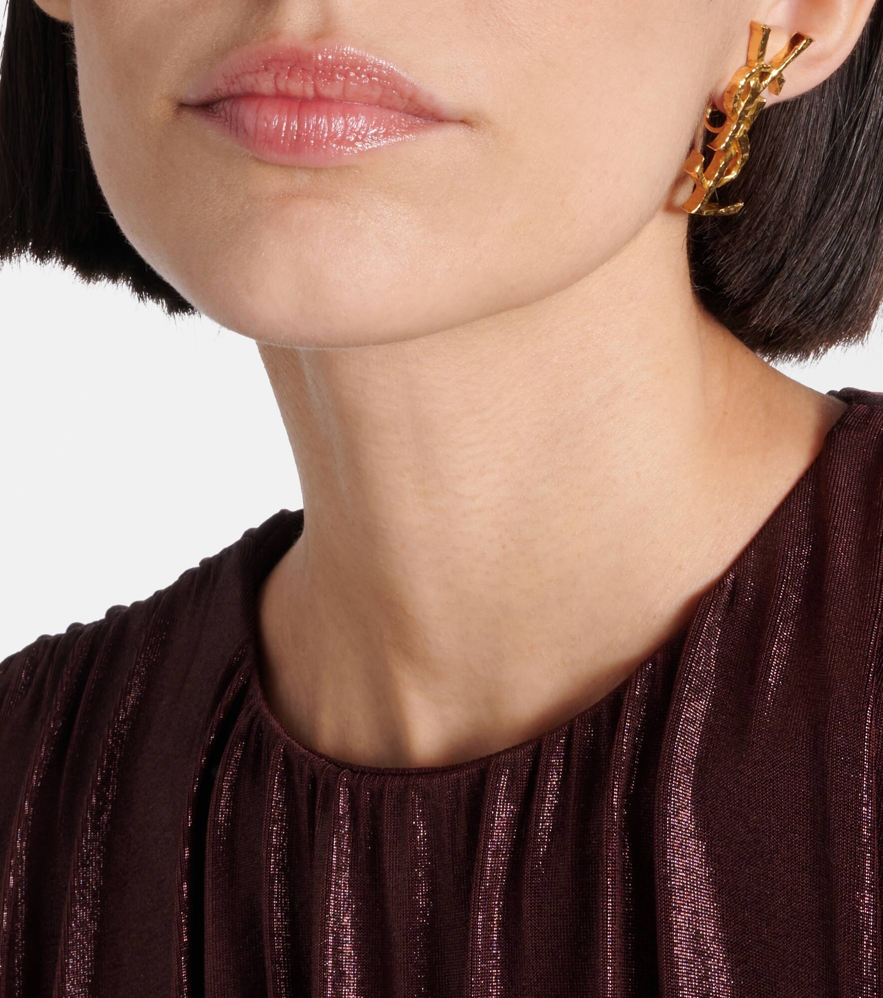Cassandre clip-on single earring - 6
