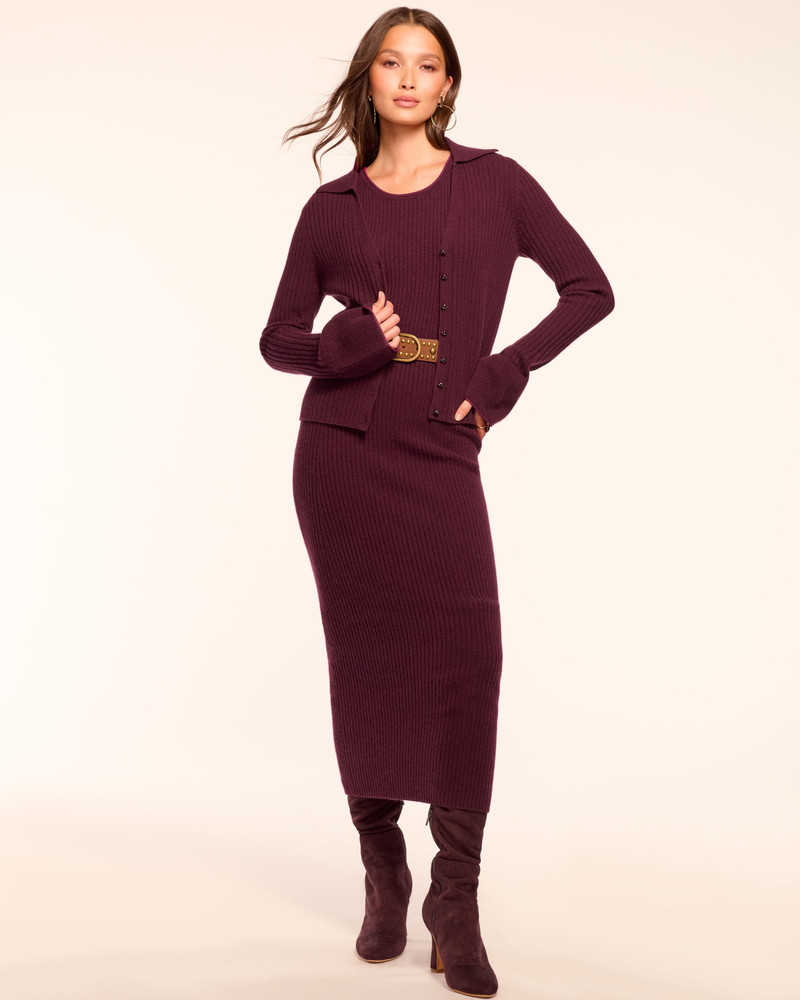 RAMY BROOK Charlotte Cashmere Midi Dress outlook