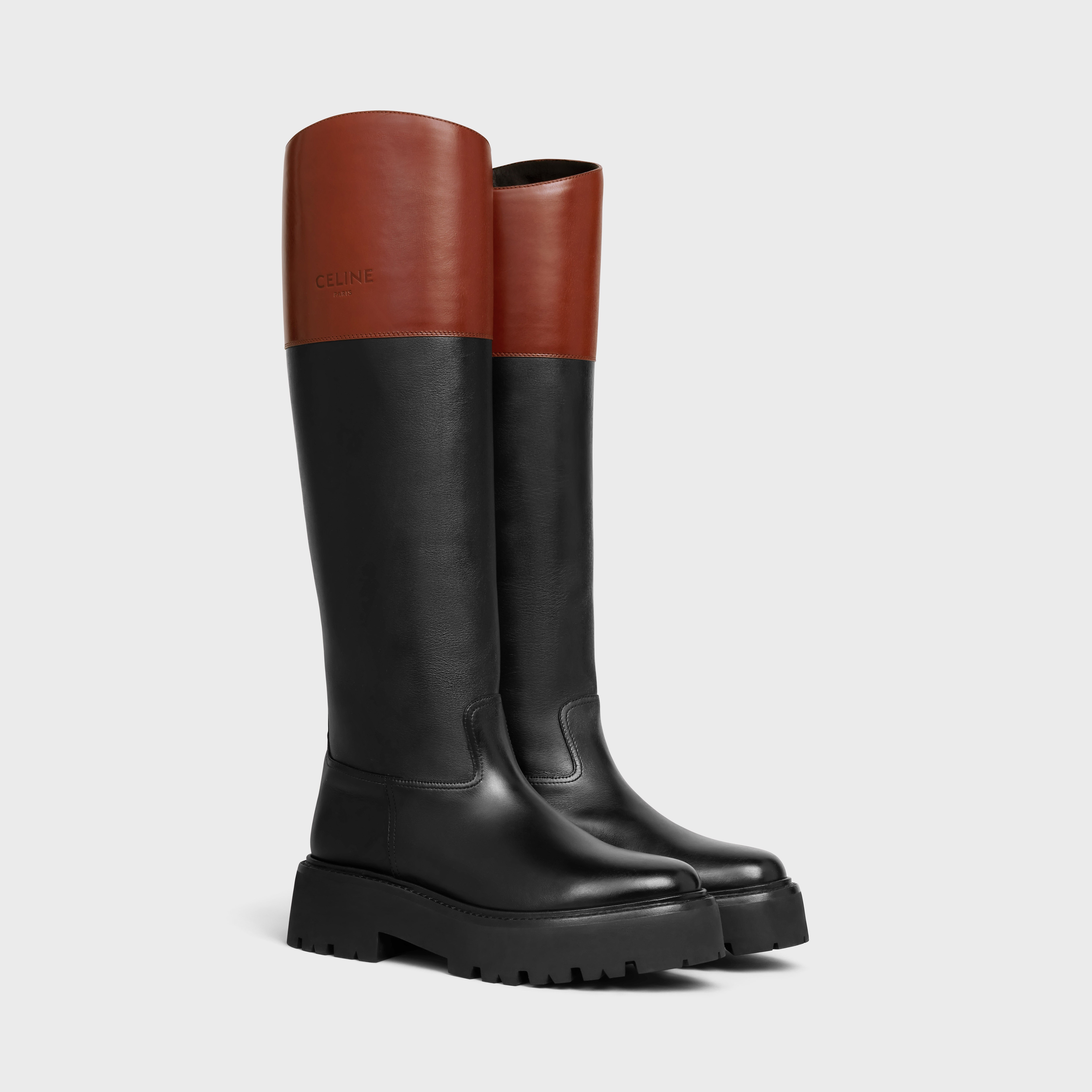 Celine Bulky high boot in calfskin - 2