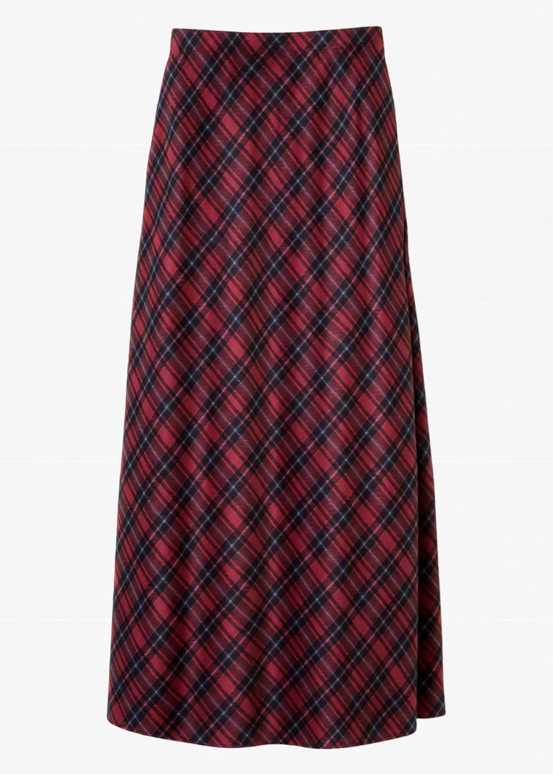 AVIVA MAXI SKIRT TARTAN 5