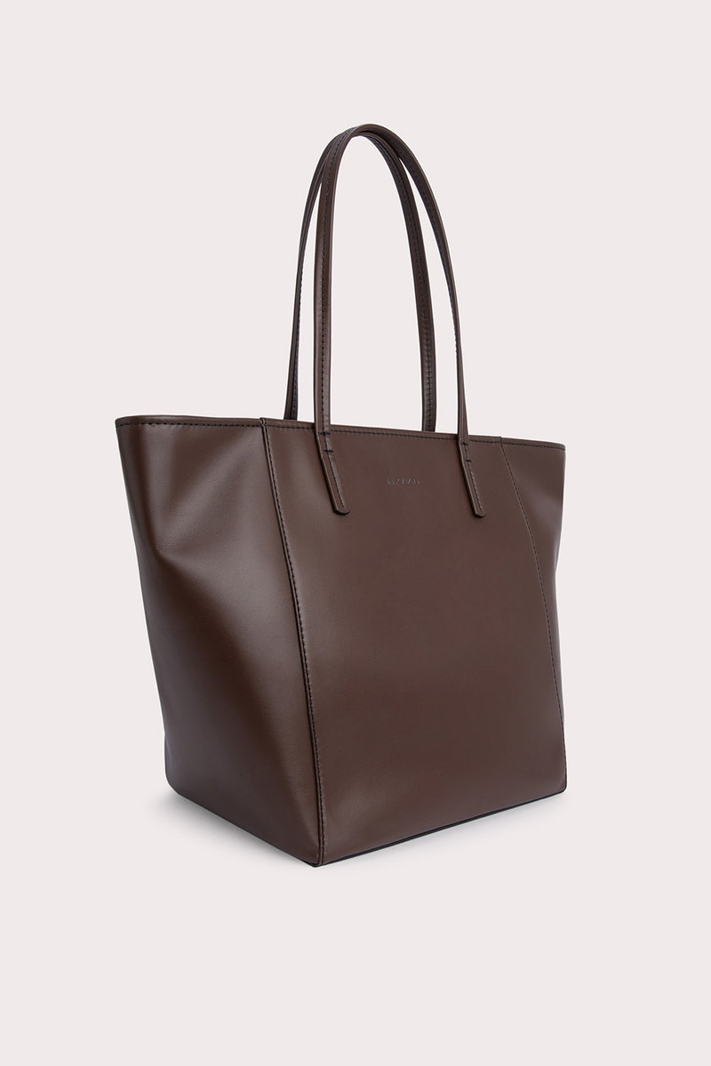 BY FAR CLUB TOTE BEAR BOX CALF LEATHER outlook