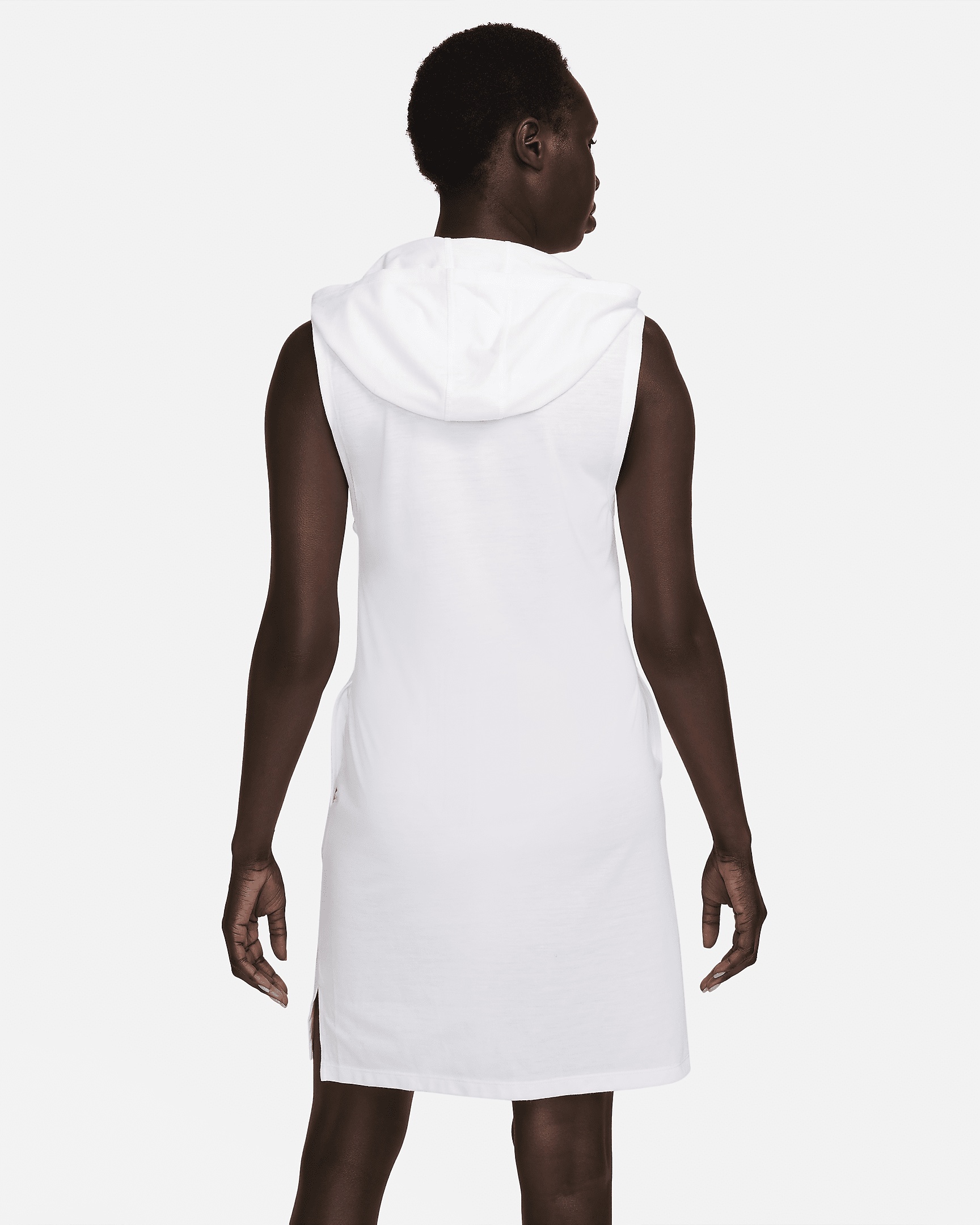 Nike hooded dress cover up best sale