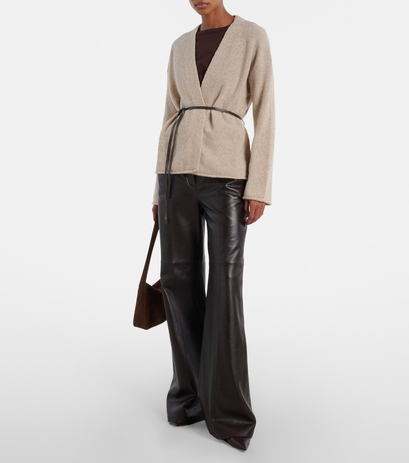 velvet Alina wool-blend cardigan outlook