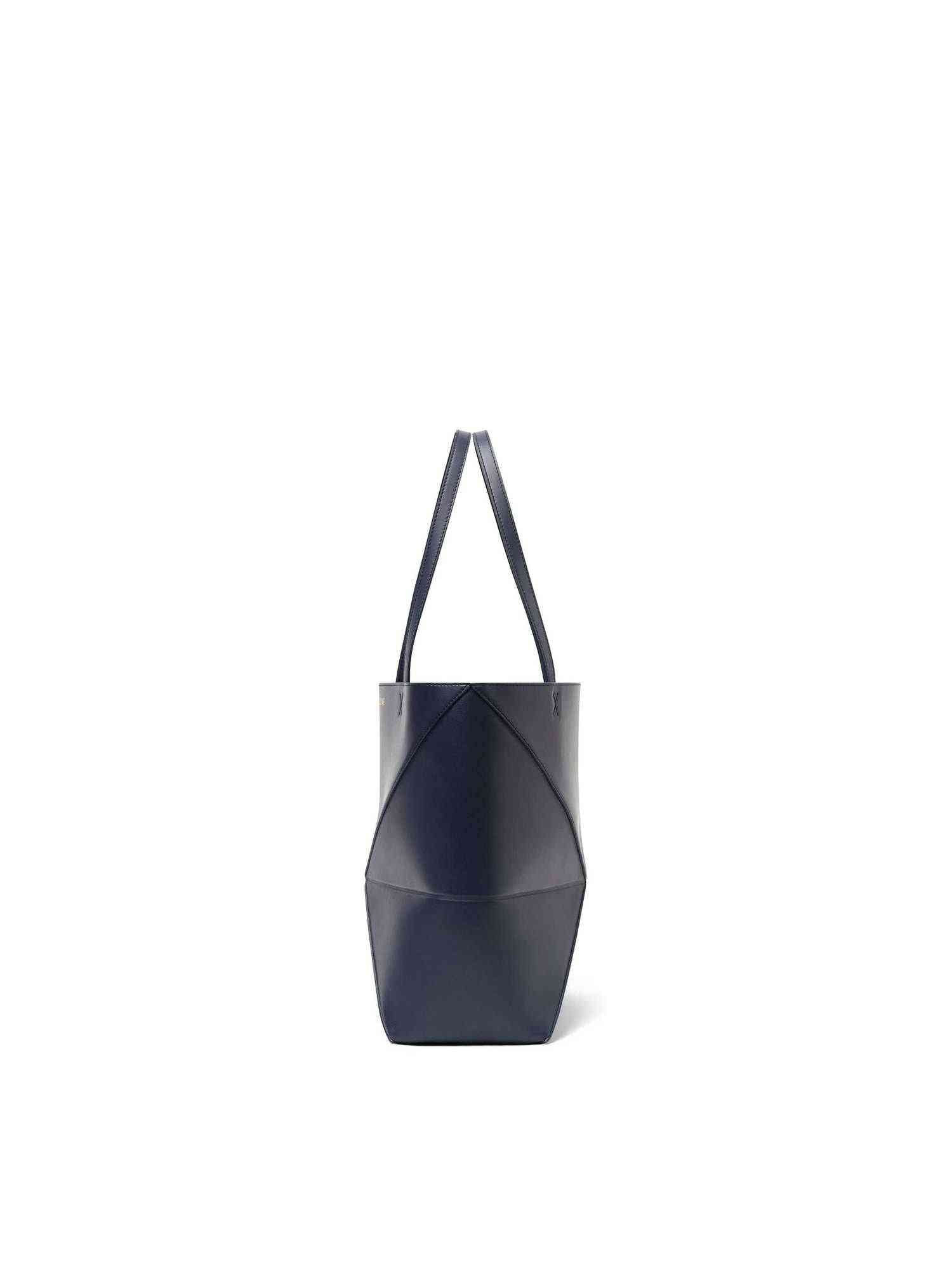 Puzzle Fold Tote Medium in Abyss Blue - 3