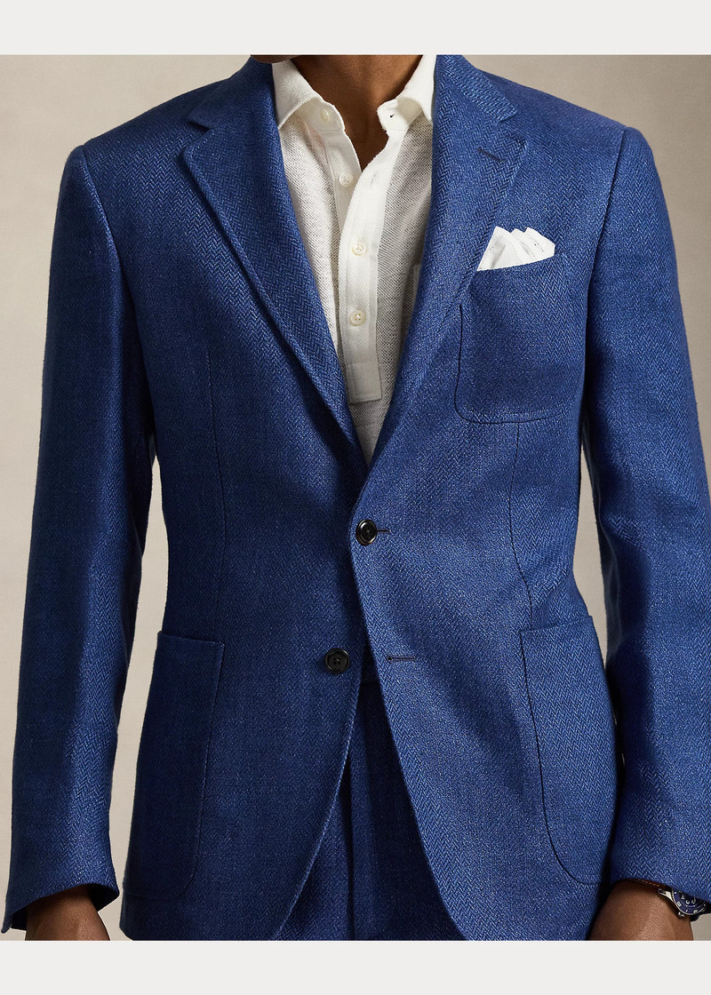 Polo Tailored Fit Summer Tweed Jacket 5