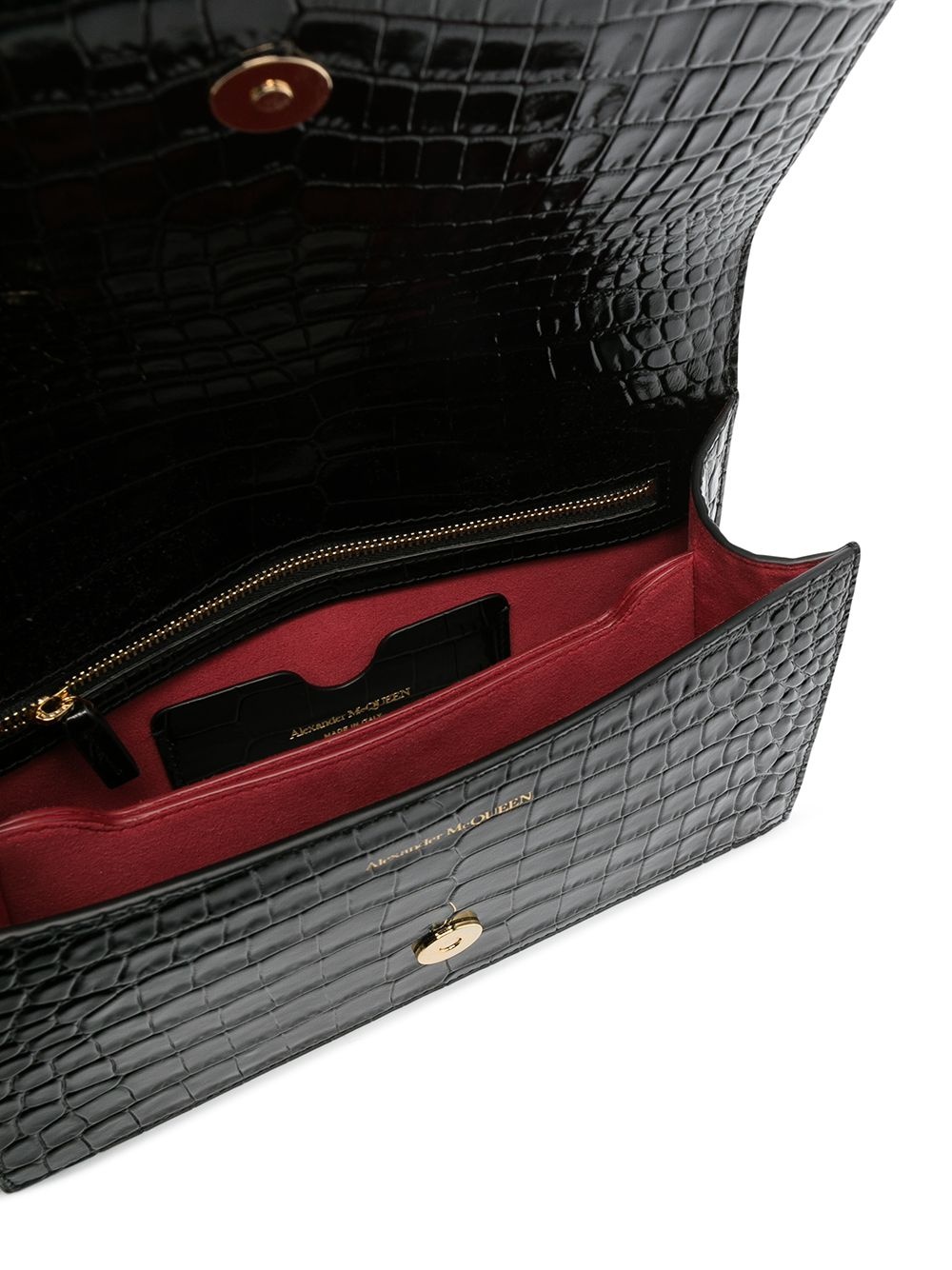embossed knuckleduster shoulder bag - 5
