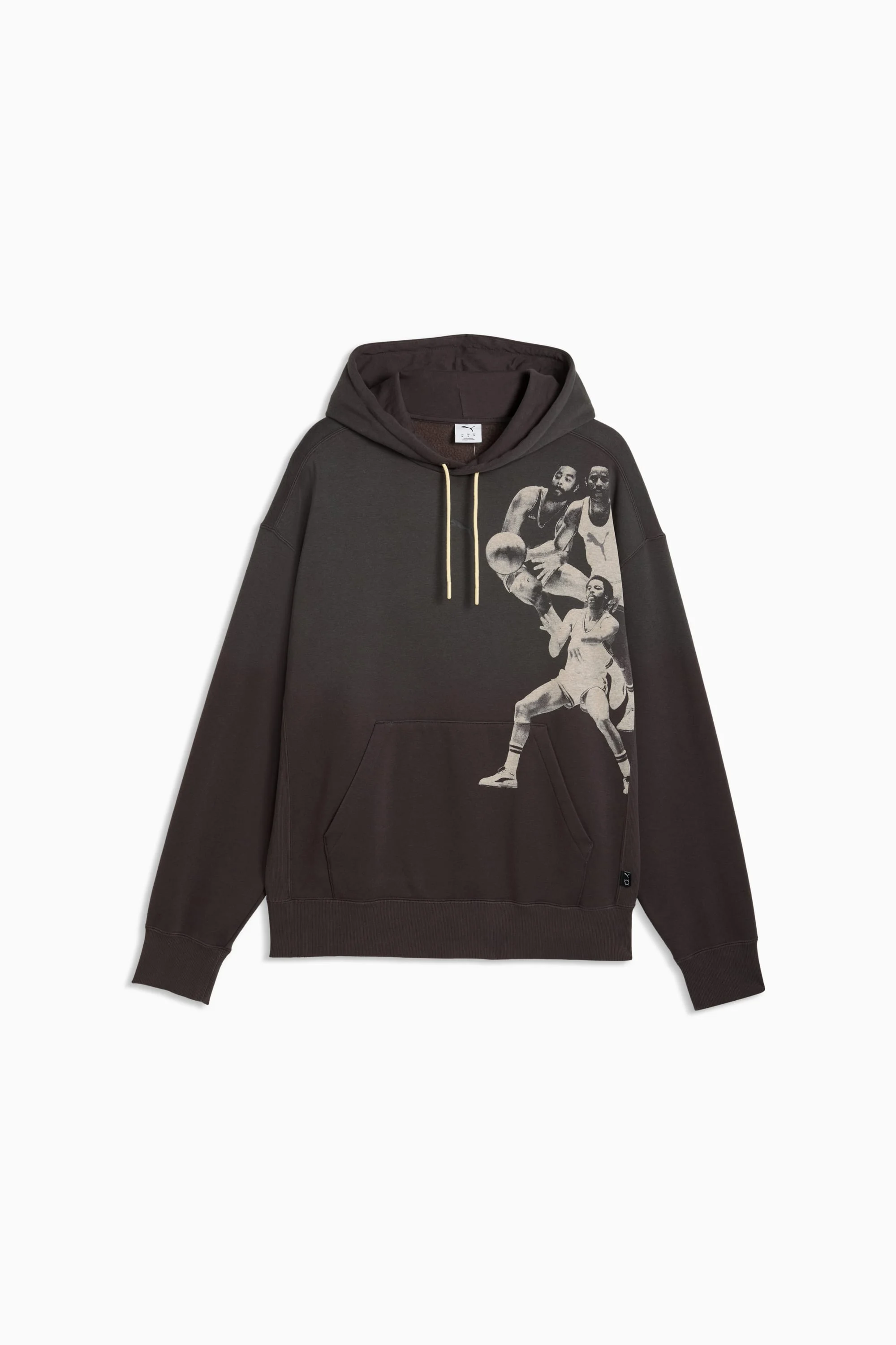 Memory Lane Men's Fleece Basketball Hoodie - 1