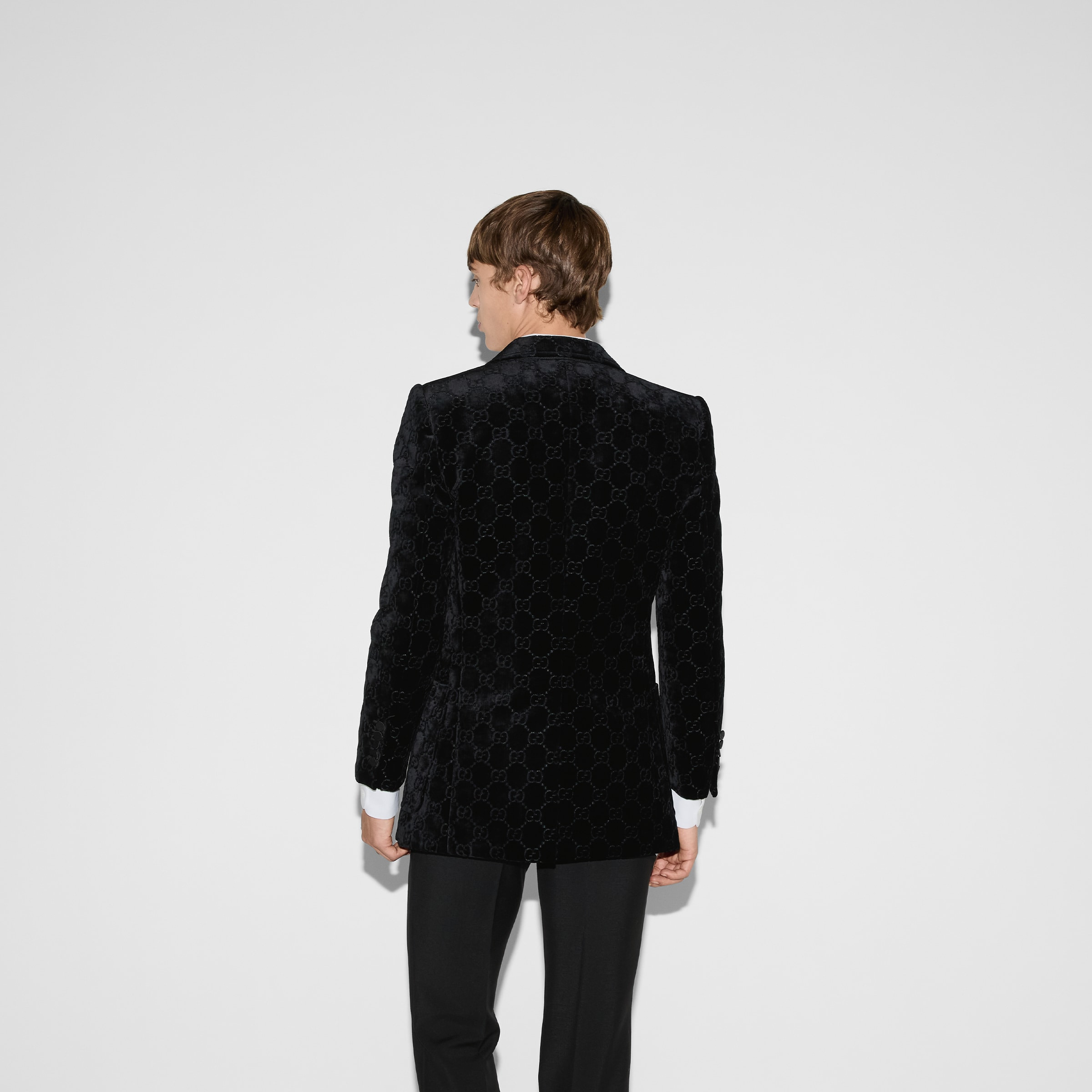 GG velvet jacket - 4