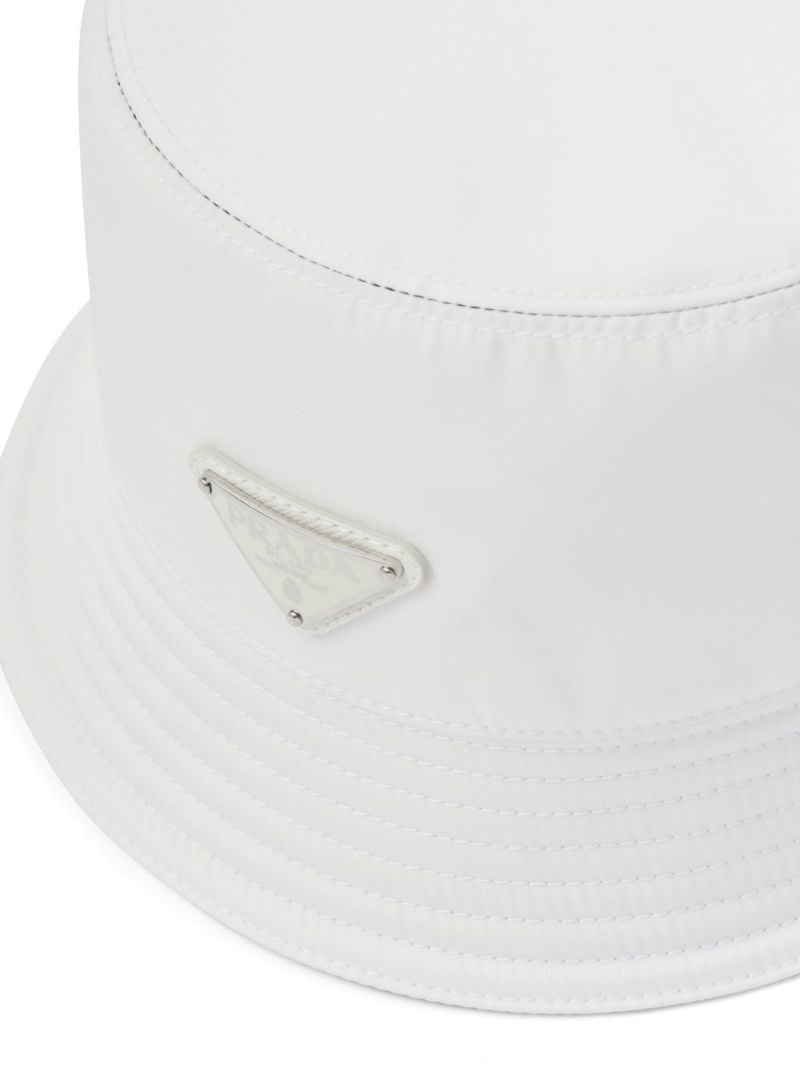 triangle-logo bucket hat - 2