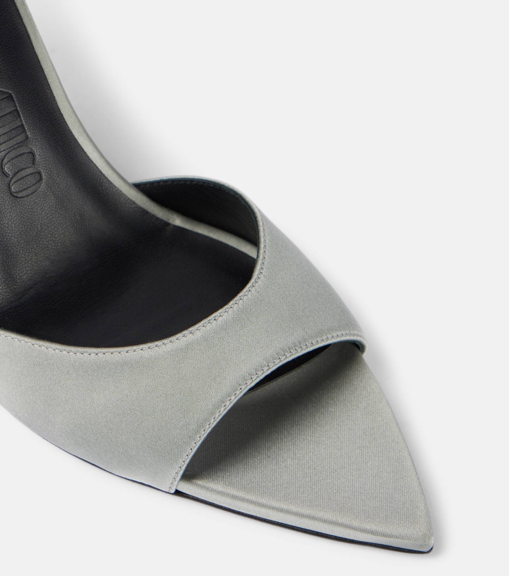 Ester 95 satin mules - 5