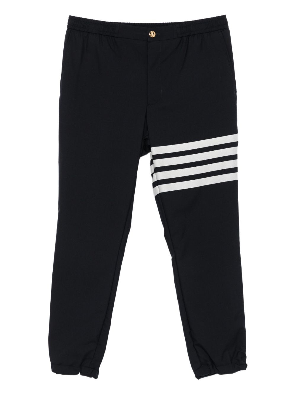 four-stripe wool track pants - 1