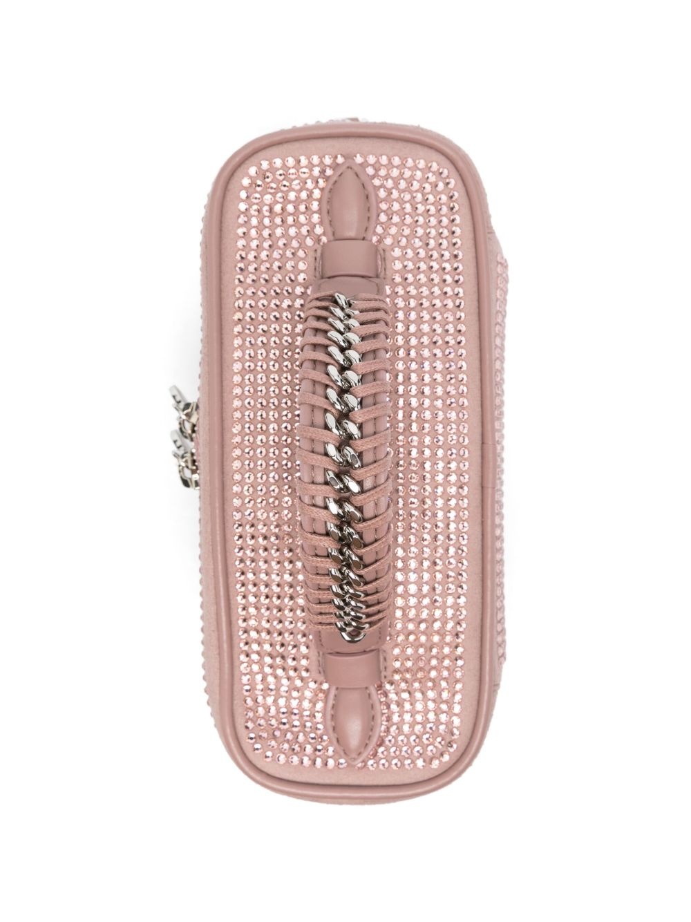 allover-crystal cross body bag - 4